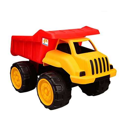 ifundom Strand Spielzeugauto Strandspielzeug-LKW Interessantes Strandspielzeug Sandauto Lernspielzeug Für Technisches Spielzeugauto Harter LKW Plastik Rot von ifundom