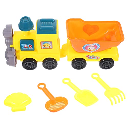 ifundom Mini-Cartoon-Zug-strandeimer-Spielzeug – Set Mit Outdoor-Spiel- Und Sandsiebspielzeug Für Kinder von ifundom