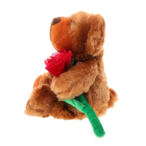 ifundom Süßer Plüschbär mit Valentinstags für Mutter oder Romantisches Stofftier für Besondere Anlässe Dekoration für Geburtstage ifundom Süßer Plüschbär mit Valentinstags für Mutter oder Romantisches Stofftier für Besondere Anlässe Dekoration für Geburtstage von ifundom