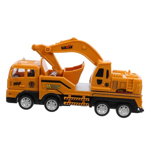ifundom Kleiner LKW-Spielzeug Für Jungen Modell Eines Technischen Fahrzeugs Für Kleinkinder Strand- Und Gartenspielset Mit BAU-LKW von ifundom