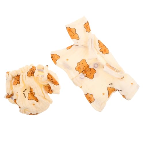 ifundom Teiliges Kuscheltier Bärenkleidung aus Weichem Plüsch Austauschbare Pyjama Outfits für Stofftiere Kreative Kuscheltier Accessoires für Fantasievolles und Kinderkomfort ifundom Teiliges Kuscheltier Bärenkleidung aus Weichem Plüsch Austauschbare Pyjama Outfits für Stofftiere Kreative Kuscheltier Accessoires für Fantasievolles und Kinderkomfort von ifundom