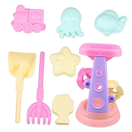 ifundom Pädagogisches Strand-Bagger-spielset 8-teilig Für Jungen Und Mädchen Pit-strandspielzeug Strandspielzeug Für Jungen Und Mädchen Zufällige Farbe von ifundom
