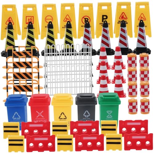 ifundom Teiliges Verkehrsschilder mit Mini Straßensperren Pädagogisches Verkehrssicherheitsspielzeug für Realistische Verkehrszeichen Simulation Sicherheitsbewusstsein und Kreativem ifundom Teiliges Verkehrsschilder mit Mini Straßensperren Pädagogisches Verkehrssicherheitsspielzeug für Realistische Verkehrszeichen Simulation Sicherheitsbewusstsein und Kreativem von ifundom
