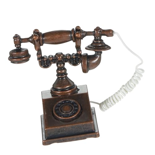 ifundom Telefonmodell Telefonmodell Dekor Mini Telefon Spielzeug Kinderspielzeug Mini Telefonmodell Schreibtisch Miniatur Dekor Mini Requisite Simulation Telefon von ifundom