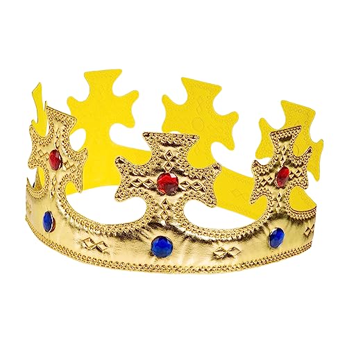 ifundom Tiara stutzenhalter kopfschmuck kopfhoerer dvd the crown diadem Prinzenkostüm für Jungen Feenkrone kleider halloween deko kreative kinderkönigskrone Jungen Prinz Krone Stoff Golden ifundom Tiara stutzenhalter kopfschmuck kopfhoerer dvd the crown diadem Prinzenkostüm für Jungen Feenkrone kleider halloween deko kreative kinderkönigskrone Jungen Prinz Krone Stoff Golden von ifundom