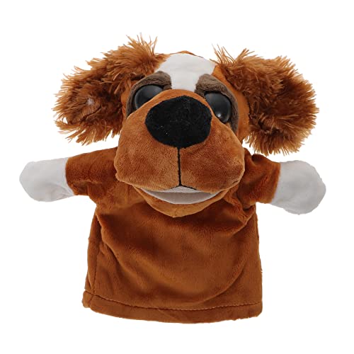ifundom Tier Handpuppe Mit Haarigen Ohren üsch Für Und Babys Ideal Für Rollenspiele Und Lernspielzeug Animationsfigur Für Kreative Unterhaltung Perfekt Als Für Kleine von ifundom