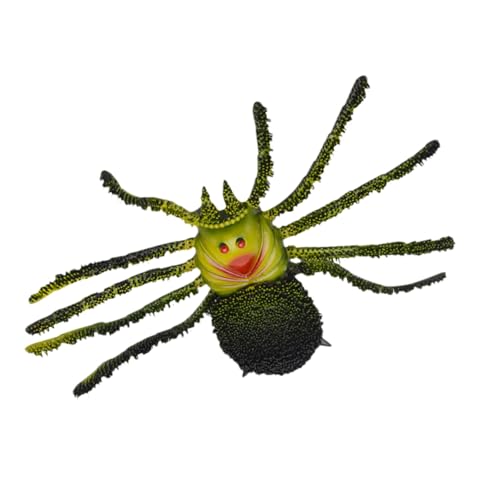 ifundom Imitation Spider Modell Realistische Gruselige Spinne Aus Weichem Für Junge Mädchen Für Halloween-Dekoration Und Tier-themenpartys Fördert Kreatives Spiel Und Tierwissen von ifundom