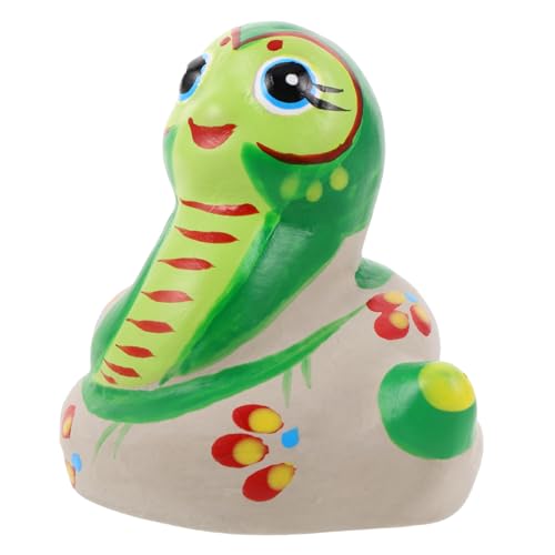 ifundom Tierstatue Tierfigur Handgefertigte Statue Dekorative Figur Einzigartiges Tierische Cartoon-Schlangenstatue süß Mini-Schlangenstatue Schlangenfigur Schlamm Green ifundom Tierstatue Tierfigur Handgefertigte Statue Dekorative Figur Einzigartiges Tierische Cartoon-Schlangenstatue süß Mini-Schlangenstatue Schlangenfigur Schlamm Green von ifundom