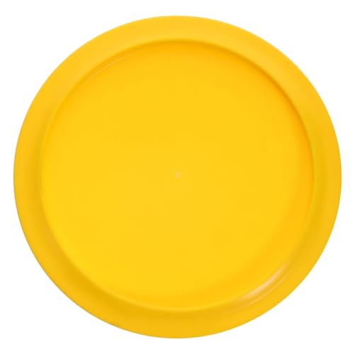 ifundom Trainingsgerät Softball Flying Thrower Pitching Disc Discs Pitching Release Point Tool Pitching Mechanics Tool Pitching Control Tool Wurfgenauigkeitsscheibe Gelb TPE von ifundom