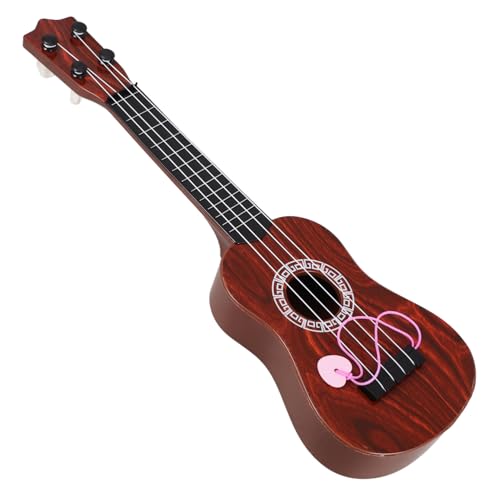 ifundom Pädagogisches Gitarren-musikspielzeug Kinder-Ukulele Gitarrenspielzeug Für Kleinkinder Babyinstrument von ifundom