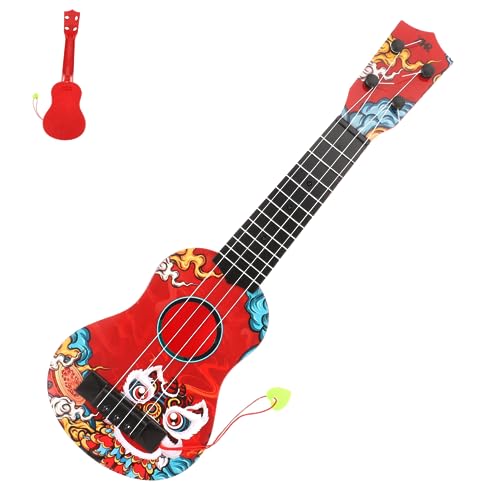 ifundom Ukulele Musikinstrumente Für Für Kleinkinder Kinderspielzeug Gitarrenimitat Kindergitarrenspielzeug Früherziehungsspielzeug Kindergitarrenmodell Simulationsgitarre von ifundom