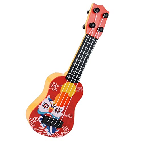 ifundom Ukulele Puppenzubehör Mini Gitarre Dekoratives Gitarrenmodell Spielzeuggitarren Dekor Dekoratives Gitarrenmodell Lustiges Gitarren Dekor Gitarrenmodell Für Kinder Miniatur von ifundom