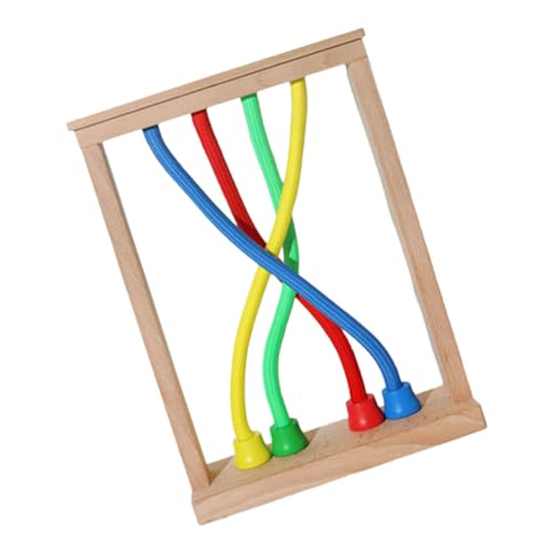 ifundom Unleash Toys Kinderpuzzles Gehirn Seilpuzzle Frühpädagogisches Seilpuzzle Lernspielzeug Puzzlespiele Holzseilpuzzle Kinderspielzeug Kinderspielzeug Holz Bunt von ifundom