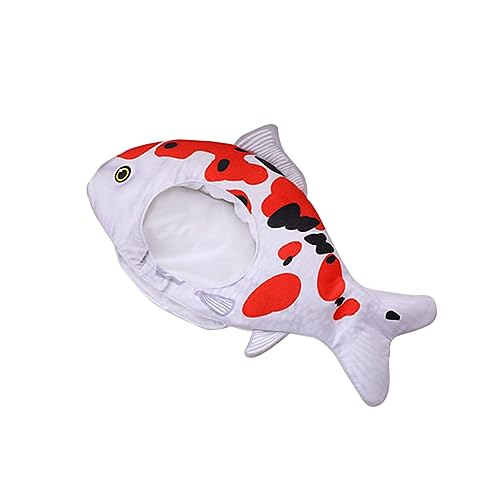 ifundom Verstellbare Lustige Cosplay Kopfbedeckung Cartoon Fischhut Als Fotorequisiten Für Partys Und Kostüme Ideal Für Halloween Und Kreative Anlässe von ifundom