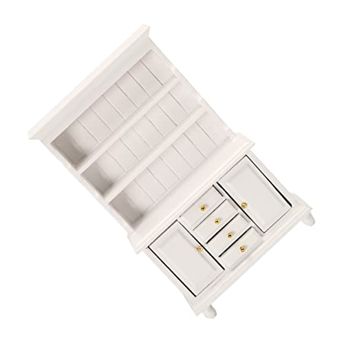 ifundom Dollhouse Mini Bücherregal Mit Hochwertiges Holz Für Puppenhaus Dekoration Einzigartiges Design Für Miniatur-Liebhaber ifundom Dollhouse Mini Bücherregal Mit Hochwertiges Holz Für Puppenhaus Dekoration Einzigartiges Design Für Miniatur-Liebhaber von ifundom