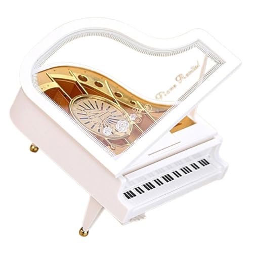 ifundom Vintage-Melodie-Box, Einzigartige Klavierform, Melodie-Box, Instrument-spieluhr, Tisch-spieluhr, Dekoration, Kleine Melodie-Box, Desktop-Klavier-spieluhr ifundom Vintage-Melodie-Box, Einzigartige Klavierform, Melodie-Box, Instrument-spieluhr, Tisch-spieluhr, Dekoration, Kleine Melodie-Box, Desktop-Klavier-spieluhr von ifundom