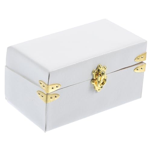 ifundom Miniatur-Koffer Spielzeug Vintage-Stil Puppen-reisekoffer Realistisches Handwerk Mini- - von ifundom