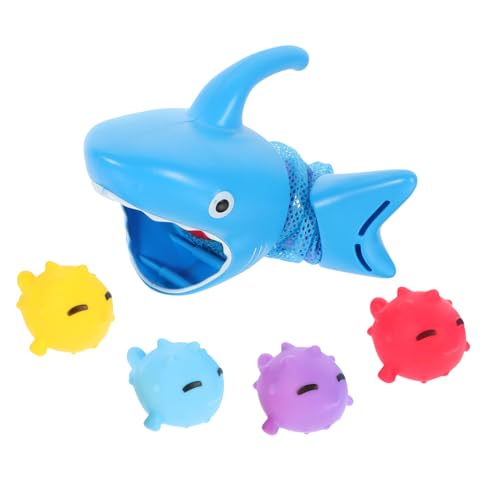 ifundom Badespielzeug Für Kinder – 1 Set Mit Hai-fangspielzeug Für Fische Bade-angelspiel Mit Spritzspaß Ideal Für Kleinkinder ifundom Badespielzeug Für Kinder – 1 Set Mit Hai-fangspielzeug Für Fische Bade-angelspiel Mit Spritzspaß Ideal Für Kleinkinder von ifundom