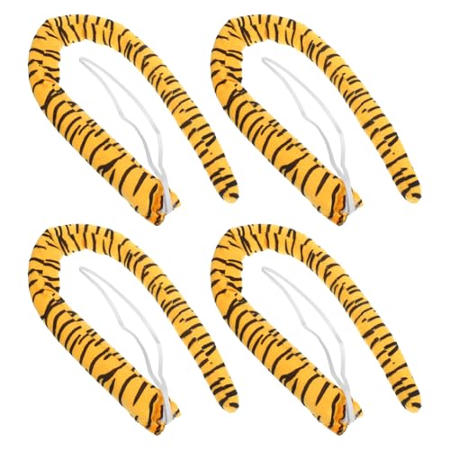 ifundom Weicher Plüschschwanz für Halloween Partys Bühnenaufführungen und Tier Cosplay Tiger Accessoire von ifundom