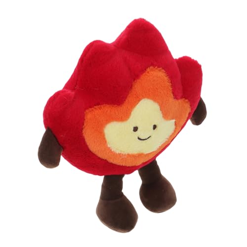 ifundom Weiches Flammen Plüschtier Kuscheliges Feuer Simulation Doll Niedliches Dekoratives Kissen Für Erwachsene Wohnzimmer Schlafzimmer von ifundom