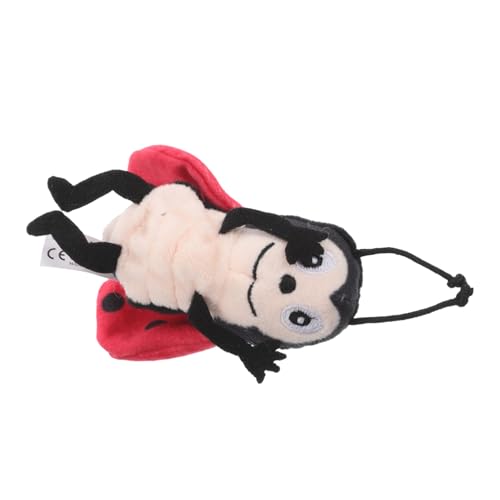 ifundom Weiches Plüsch Tierfingerpüppchen Käfermotiv Beruhigendes für Interaktive Handpuppe zur Frühpädagogik und Geschichtenerzählen für Partygeschenke und Rollenspiele von ifundom