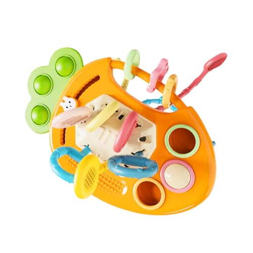 ifundom Sensorisches Spielzeug Für Neugeborene – Baby-nachziehspielzeug – Nachziehspielzeug Für Kleinkinder – Entwicklung Der Feinmotorik – Lernspielzeug von ifundom