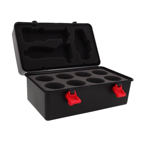 ifundom Zubehör Partys Kämpfen Reisebehälter Urlaub Mit Und Koffer Kunststoff Griff Aufbewahrung Tragen Reisen Leer Für Burst Gyro Spinning Lock Organizer von ifundom