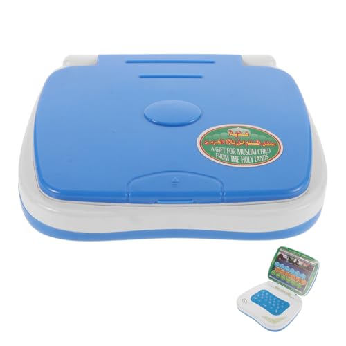 ifundom Zusammenklappbare Lernmaschine -Tablet- Sprachlernmaschine für Lerncomputer für Kindercomputer Spielzeugcomputer Plastik Blue von ifundom