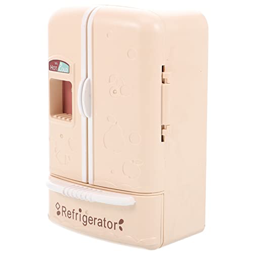 ifundom Zweitüriger Kühlschrank Mini-kühlschrank-Ornament Miniatur-Dinge Puppenhaus-miniaturen Fotografie-Modell-kühlschrank Tun So, Als Würden Sie Beige Abs ifundom Zweitüriger Kühlschrank Mini-kühlschrank-Ornament Miniatur-Dinge Puppenhaus-miniaturen Fotografie-Modell-kühlschrank Tun So, Als Würden Sie Beige Abs von ifundom