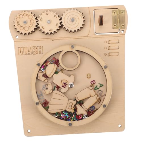 ifundom für die frühkindliche Bildung Bastelset bastelbedarf DIY Zubehör Lernen Planke Spielzeugwaschmaschine für hölzernes beschäftigtes Brett Holz Khaki ifundom für die frühkindliche Bildung Bastelset bastelbedarf DIY Zubehör Lernen Planke Spielzeugwaschmaschine für hölzernes beschäftigtes Brett Holz Khaki von ifundom