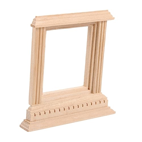 ifundom holzspielzeug holzspielsachen DIY-Zubehör Dollhouse playmobile puppenstubenmöbel mach es mini Mini-Hausbausatz Mini-Essen Miniaturfenster aus Holz Miniatur-Holzmöbel hölzern ifundom holzspielzeug holzspielsachen DIY-Zubehör Dollhouse playmobile puppenstubenmöbel mach es mini Mini-Hausbausatz Mini-Essen Miniaturfenster aus Holz Miniatur-Holzmöbel hölzern von ifundom