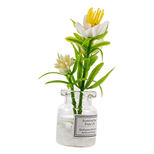 ifundom Mini-Bonsai-bastelarbeit Künstliche Topfpflanze Ornament Für Puppenhaus Simuliertes Pflanzenmodell Pflegeleicht Weiß ifundom Mini-Bonsai-bastelarbeit Künstliche Topfpflanze Ornament Für Puppenhaus Simuliertes Pflanzenmodell Pflegeleicht Weiß von ifundom