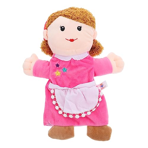 ifundom Handpuppe Für Kinder – Puppenspielzeug Der Mutterfamilie – Plüschspielzeug – Pädagogische Handpuppe – Interaktives Spielzeug Für Kleinkinder von ifundom