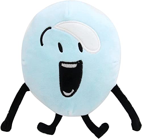iiFi Battle for Dream Island Plüsch-Spielzeug, Bfdi Plushies Leafy/Firey/Flower/Bubble/Teardrop/Stift, gefüllte Puppen Spielzeug für Fans (Blase, 15 x 13 x 10 cm) von iiFi