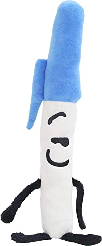 iiFi Battle for Dream Island Plüsch-Spielzeug, Bfdi Plushies Leafy/Firey/Flower/Bubble/Teardrop/Stift, gefüllte Puppen Spielzeug für Fans (Stift, 29 cm) von iiFi