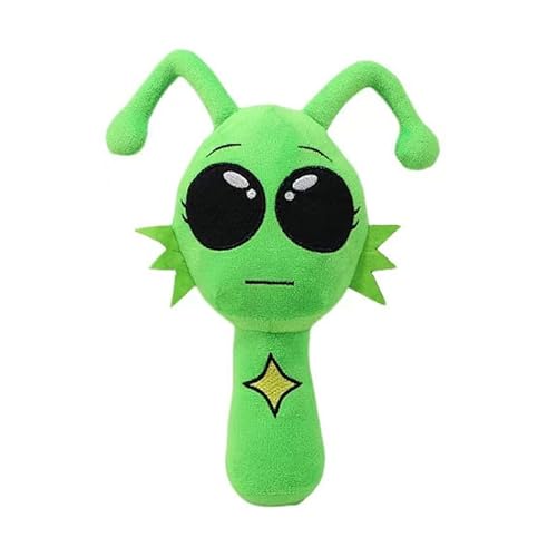iiFi Sprunki Plüschtier 20 cm, superweiches Sprunki-Spiel-Plüschtier, süßes Oren/Pinki/Wenda/Simon-Plüschtier, Incredibox Sprunki-Spiel-Sammlerstück für Fans (Alien) von iiFi