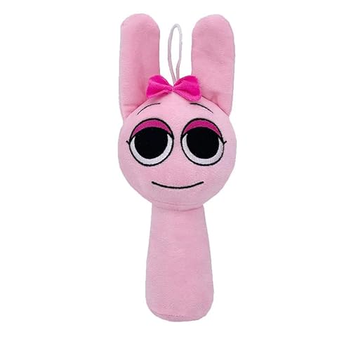 iiFi Sprunki Plüschtier 20 cm, superweiches Sprunki-Spiel-Plüschtier, süßes Oren/Pinki/Wenda/Simon-Plüschtier, Incredibox Sprunki-Spiel-Sammlerstück für Fans (PINKI) von iiFi