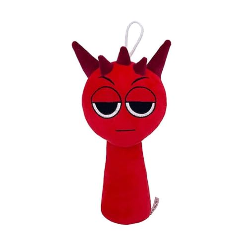 iiFi Sprunki Plüschtier 20 cm, superweiches Sprunki-Spiel-Plüschtier, süßes Oren/Pinki/Wenda/Simon-Plüschtier, Incredibox Sprunki-Spiel-Sammlerstück für Fans (Raddy) von iiFi