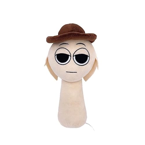 iiFi Sprunki Plüschtier 20 cm, superweiches Sprunki-Spiel-Plüschtier, süßes Oren/Pinki/Wenda/Simon-Plüschtier, Incredibox Sprunki-Spiel-Sammlerstück für Fans (TUNNER) von iiFi