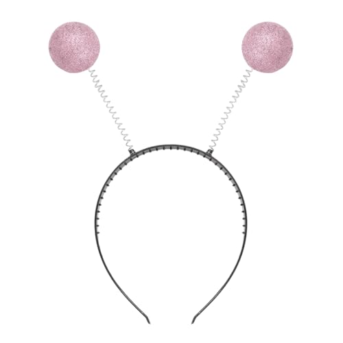 iiniim Alien Haarreif Glitzer Discokugel Haarreif Alien Kostüm Damen Alien Kopfschmuck Accessoires Zubehör Disco Karneval Fasching Rosa Einheitsgröße iiniim Alien Haarreif Glitzer Discokugel Haarreif Alien Kostüm Damen Alien Kopfschmuck Accessoires Zubehör Disco Karneval Fasching Rosa Einheitsgröße von iiniim