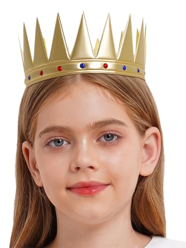 iiniim Goldkönigskronen Geburtstag Prinzessinnenkrone Goldkönigskrone Königin-Krone Mütze für Geburtstagsparty Foto-Requisiten Typ D Einheitsgröße iiniim Goldkönigskronen Geburtstag Prinzessinnenkrone Goldkönigskrone Königin-Krone Mütze für Geburtstagsparty Foto-Requisiten Typ D Einheitsgröße von iiniim