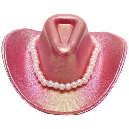 iiniim Holografischer Western-Cowboy-Minihut-Haarspange, funkelnder Mini-Zylinderhut mit Flansch für Halloween-Party Heißes Rosa A Einheitsgröße iiniim Holografischer Western-Cowboy-Minihut-Haarspange, funkelnder Mini-Zylinderhut mit Flansch für Halloween-Party Heißes Rosa A Einheitsgröße von iiniim