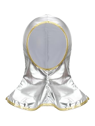 iiniim Kinder Ritter Haube Jungen Silber Ritterhaube Kettenhaube Mittelalter Kopfbedeckung Mütze Zubehör Silber 134-140 iiniim Kinder Ritter Haube Jungen Silber Ritterhaube Kettenhaube Mittelalter Kopfbedeckung Mütze Zubehör Silber 134-140 von iiniim