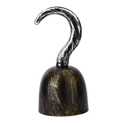 iiniim Kunststoff Piratenhaken Kinder Spielzeug Hakenhand Pirat Haken Hand Hülse Halloween Cosplay Mottoparty Kapitän Kostüm Zubehör Bronze One Size iiniim Kunststoff Piratenhaken Kinder Spielzeug Hakenhand Pirat Haken Hand Hülse Halloween Cosplay Mottoparty Kapitän Kostüm Zubehör Bronze One Size von iiniim