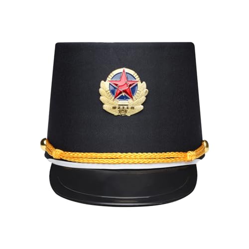 iiniim Marschband Hut Trommel Major Marching Band-Hut Kinder Nussknacker Hut Major-Hut Königliche Soldatenhut Cosplay Stage Performance Fasching Accessoires Typ C M iiniim Marschband Hut Trommel Major Marching Band-Hut Kinder Nussknacker Hut Major-Hut Königliche Soldatenhut Cosplay Stage Performance Fasching Accessoires Typ C M von iiniim