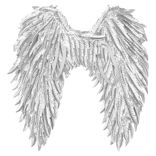 iiniim Metallic Glitter Angel Feather Wings Foil Tinsel Headband Für Halloween Party Fancy Dress Typ 2 Einheitsgröße von iiniim