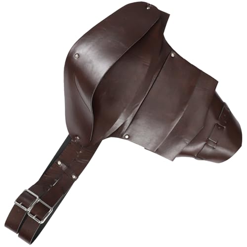 iiniim Mittelalterliche Schultergurt Gothic Punk Schulterpanzer Gladiator Krieger Schutzrüstung Vintage Schulterschutz Cosplay Fotografie Braun Typ 2 One Size iiniim Mittelalterliche Schultergurt Gothic Punk Schulterpanzer Gladiator Krieger Schutzrüstung Vintage Schulterschutz Cosplay Fotografie Braun Typ 2 One Size von iiniim