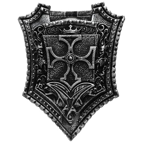 iiniim Mittelalterliches Altes Rom Ritter Spielzeug Prop Wikinger Schild und Schwert Spielzeug für Halloween Party Typ A One Size von iiniim
