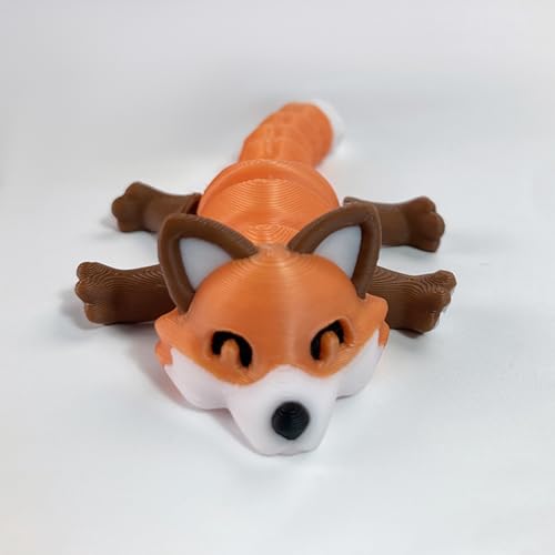 Fuchs mit geheimer Baumstumpf 3D-gedruckte Flexible artikulierende Fidget Tier Fuchs und Baumstumpf Container Modell Ornament Desktop Dekoration Skulptur Stress Relief Fuchs mit geheimer Baumstumpf 3D-gedruckte Flexible artikulierende Fidget Tier Fuchs und Baumstumpf Container Modell Ornament Desktop Dekoration Skulptur Stress Relief von ikappy