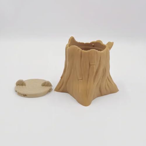 Fuchs mit geheimer Baumstumpf 3D-gedruckte Flexible artikulierende Fidget Tier Fuchs und Baumstumpf Container Modell Ornament Desktop Dekoration Skulptur Stress Relief Fuchs mit geheimer Baumstumpf 3D-gedruckte Flexible artikulierende Fidget Tier Fuchs und Baumstumpf Container Modell Ornament Desktop Dekoration Skulptur Stress Relief von ikappy